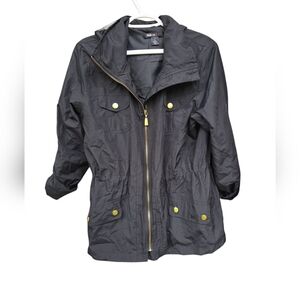 Style & Co Sport Jacket Sz Small  Black Waterproof